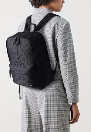 Marimekko ZIP TOP BACKPACK UNIKKO - Reppu - black