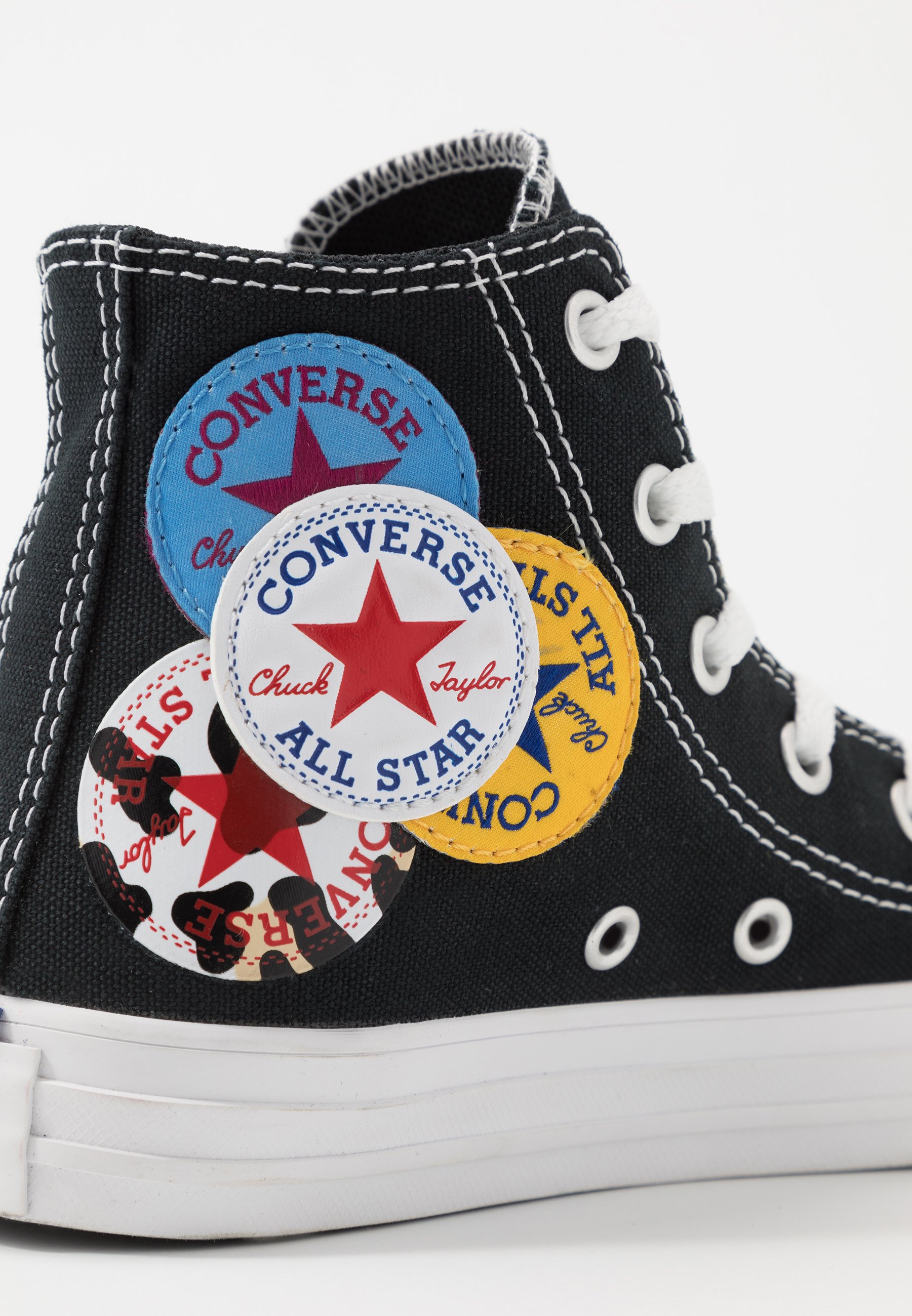 converse all star black logo