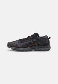 WAVE DAICHI 7 GTX - Scarpe da trail running - black/iron gate/garnet rose