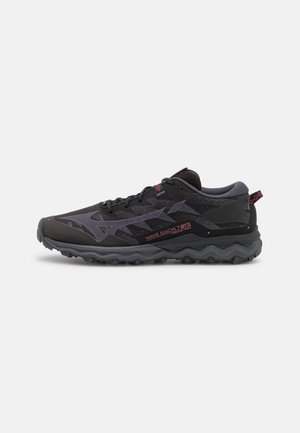 WAVE DAICHI 7 GTX - Laufschuh Trail - black/iron gate/garnet rose