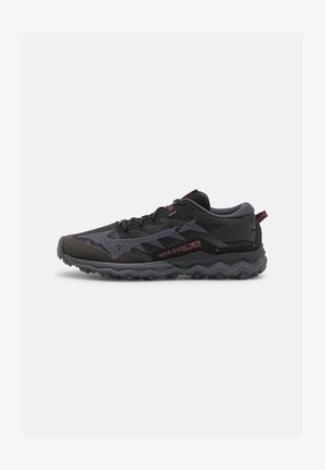 WAVE DAICHI 7 GTX - Chaussures de running - black/iron gate/garnet rose