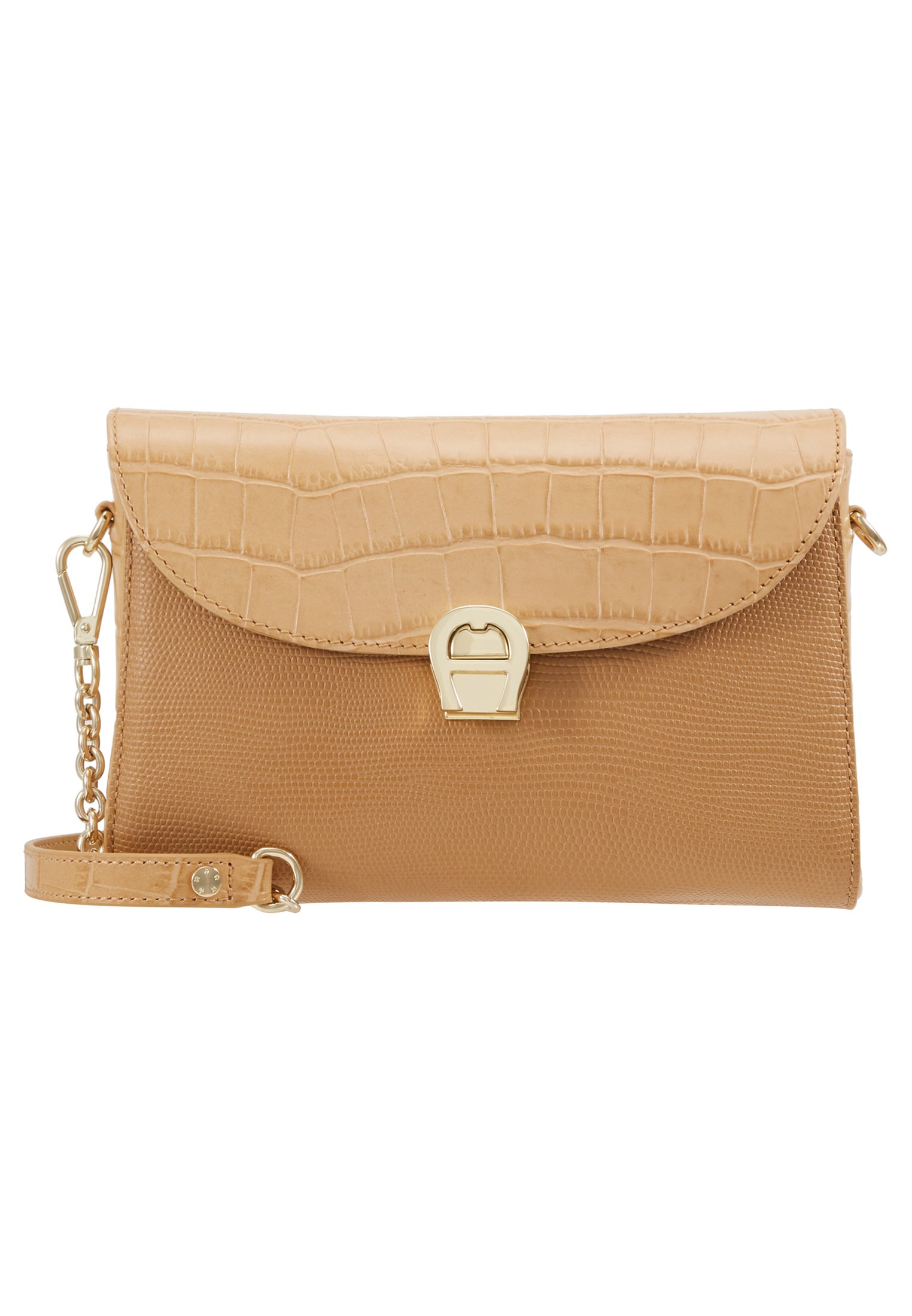 Aigner GENO VEVE CROC LIZ Skulderveske light brown Aigner GENO VEVE CROC LIZ Skulderveske black Zalando.no
