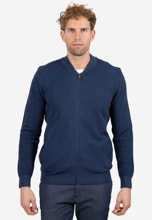 CUELLO LISO GRANULADO  - Chaquetas bomber - indigo