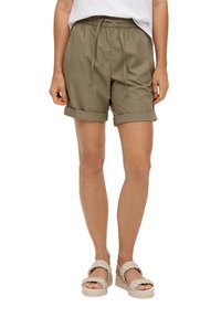 s.Oliver REGULAR - Shorts - olivgrün