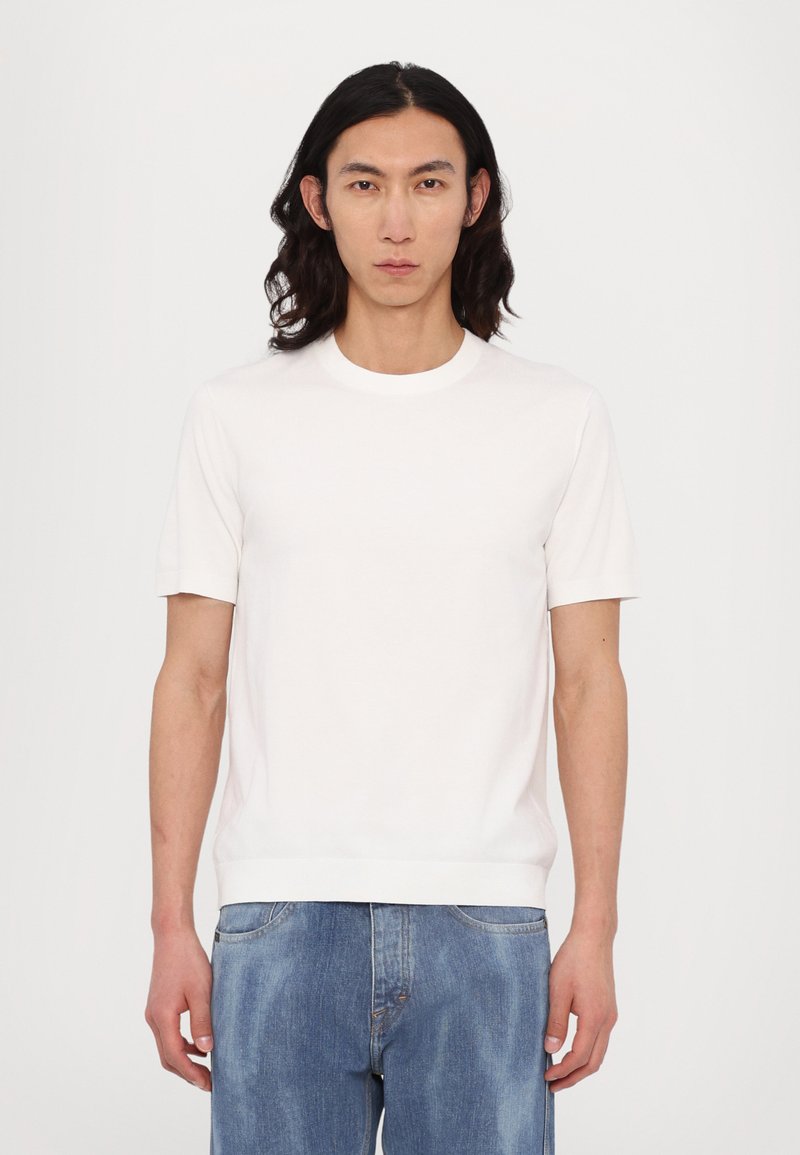 Theory  - Men - Silver Cloud Soris Tee in Light Bilen main image 1