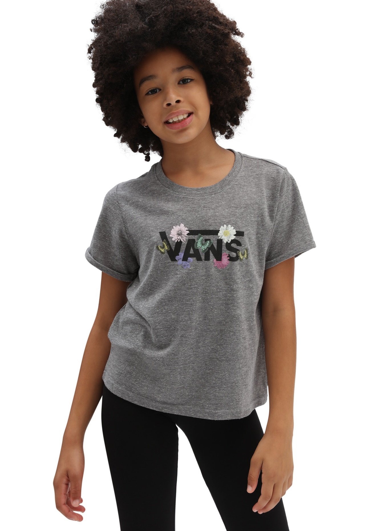 Vans FLOWER PICKER - T-shirt print 