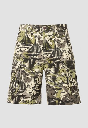 OVERLAY CAMO - Kratke hlače - brown