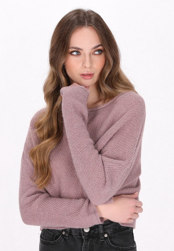 Strickpullover - vintage rose
