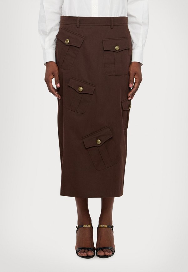 GONNA - Bleistiftrock - marrone