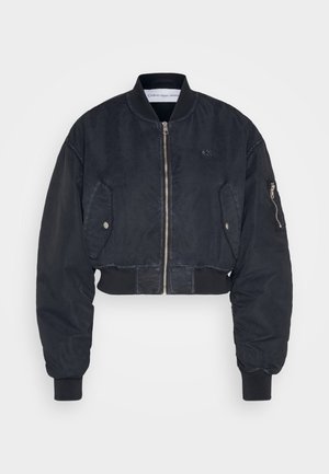 Calvin Klein Jeans Bomber stiliaus striukė - black