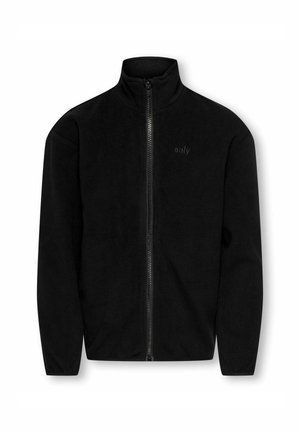 KOGJENI ZIP - Fleecetrøjer - black