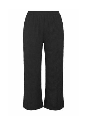 Yours Clothing, PLUS SIZE WIDE LEG TROUSERS - Pantalones - black