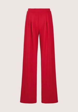 MADELEINE SCHLUPF MIT ELEGANTER BEINWEITE - Stoffhose - red