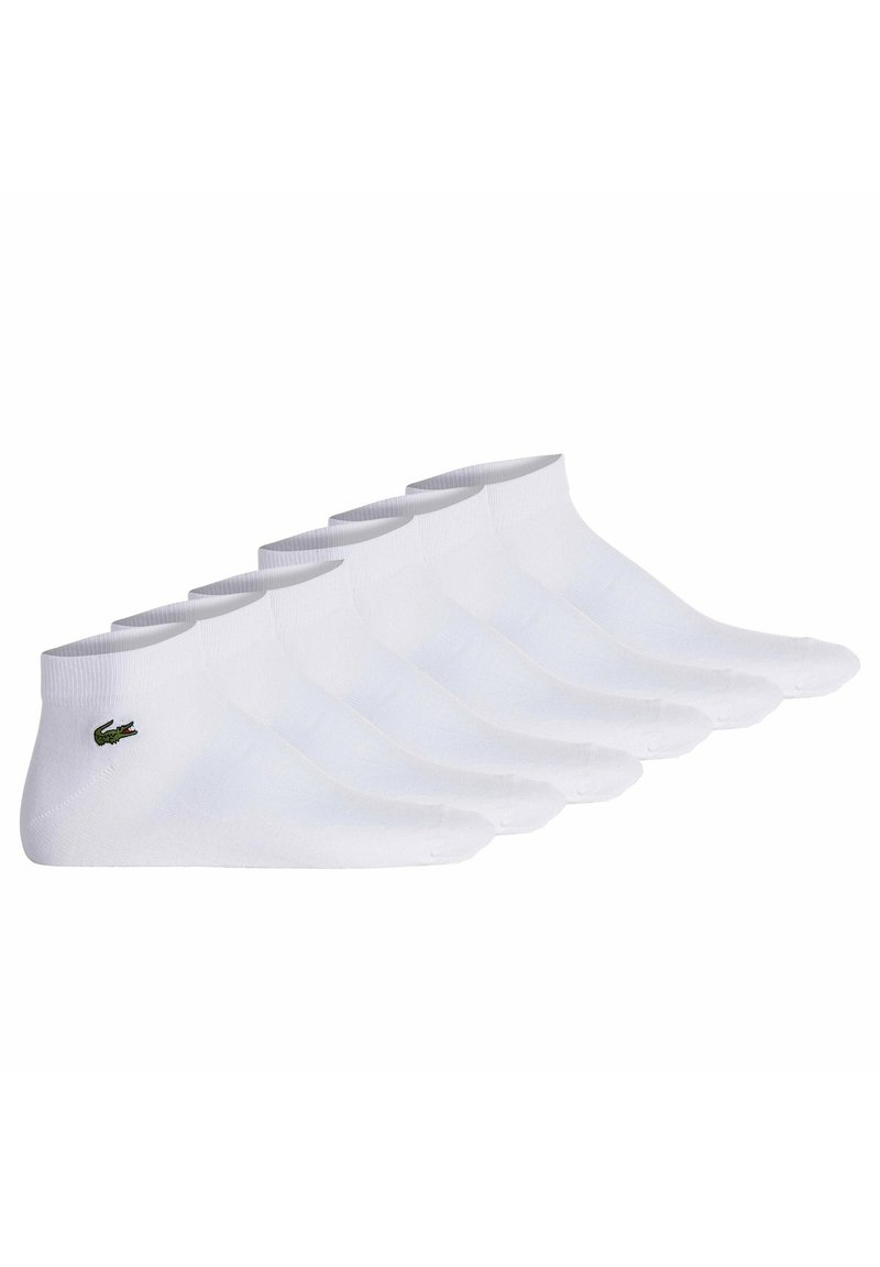 Lacoste 6PACK - Strømper - weiß