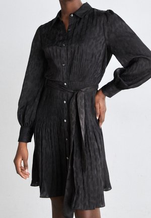 Vestido camisero - black