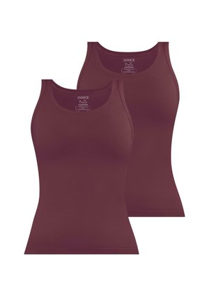 2 PACK - Top - burgund