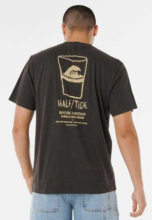SHAPER ADDRESS - Print T-shirt - washed black
