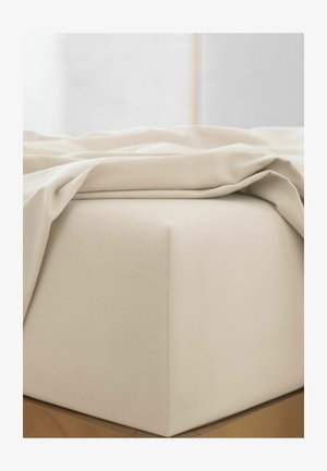 Next, SHEET- UNISEX - Spannbetttuch - natural
