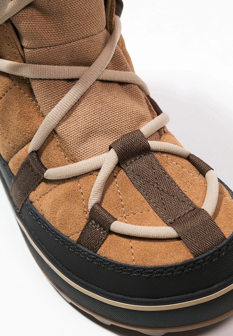 Sorel GLACY EXPLORER SHORTIE - Vinterstøvler - light brown Sorel GLACY EXPLORER SHORTIE - Vinterstøvler - light brown