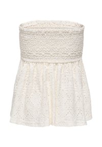 ONLLUZ WEAR SKIRT - Minisukně - cloud dancer