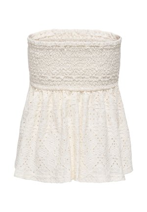 ONLY ONLLUZ WEAR SKIRT - Minisvārki - cloud dancer
