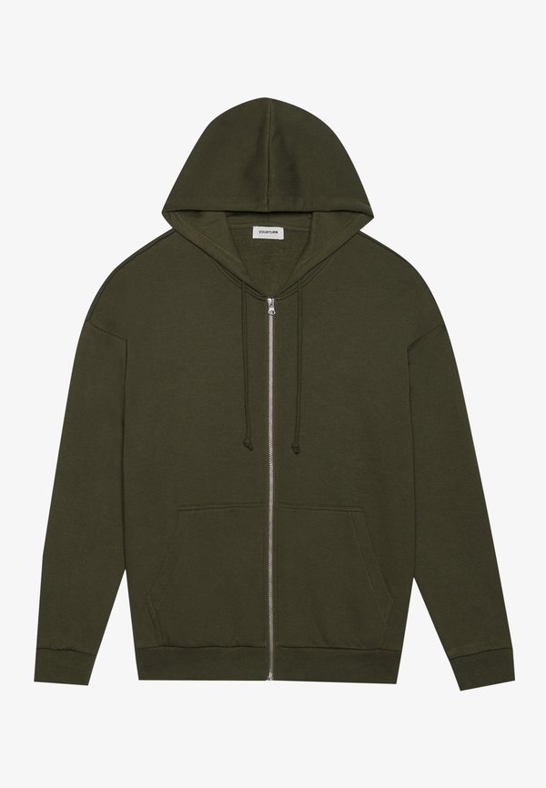 UNISEX - Zip-up sweatshirt - forest night4