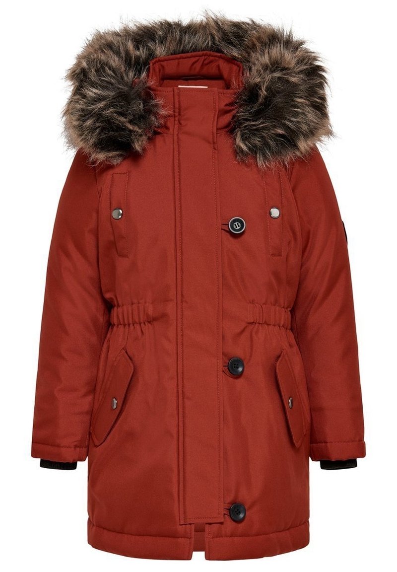 ONLY GIRLS Vinterkappa /-rock - burnt henna