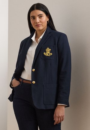 BULLION JACQUARD BLAZER - Sako - navy