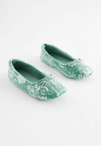 Laura Ashley REGULAR FIT - Balerínky - green