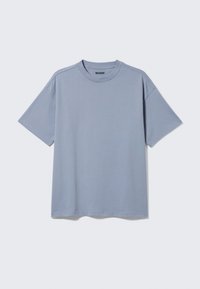 GREAT BOXY - T-shirts - blue dusty light