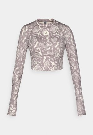 T-shirt à manches longues - almond milk smc   charcoal