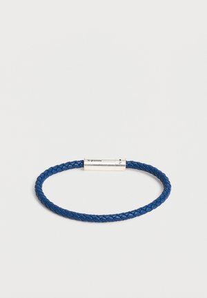 Le Gramme CABLE BRACELET - Käevõru - navy / silver