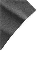 Grauer Stoffvorhang mit einer weichen Textur und sauberen Kanten, der ein glattes, gleichmäßiges Erscheinungsbild und minimale visuelle Ablenkungen zeigt.