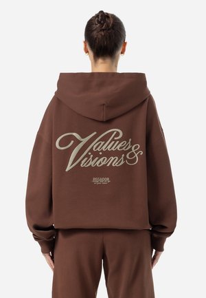 Jersey con capucha - brown