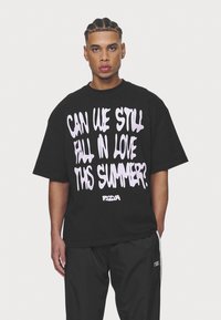 Pegador - ELGIN BOXY TEE - Print T-shirt - washed black Thumbnail Image 1