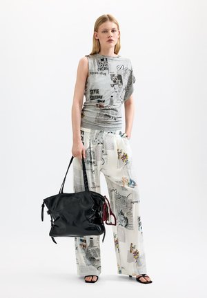 Desigual, LARGE SHOPPING BAG - Tote bag - black