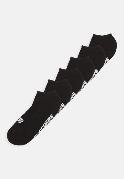 BASIC CUSHIONED SNEAKER 6 PACK - Socquettes - black