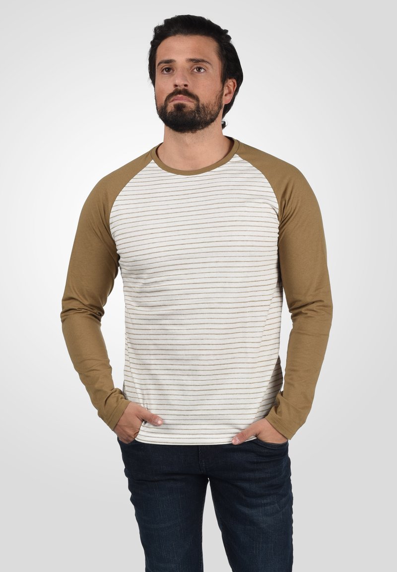 Solid SDSTEPAN - Langærmet T-shirt - ermine