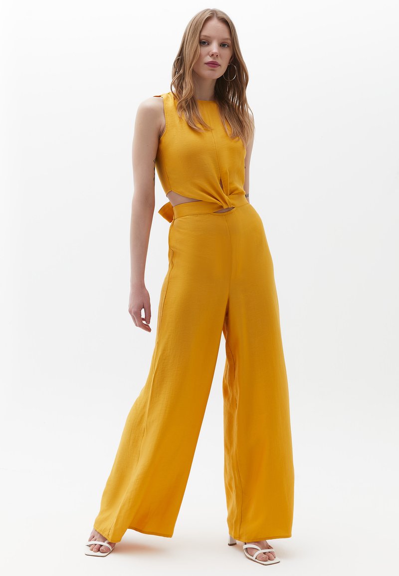 Damen Kleider | OXXO Jumpsuit mineral yellow/senf - WO74386 Damen Kleider | OXXO Jumpsuit mineral yellow/senf - WO74386