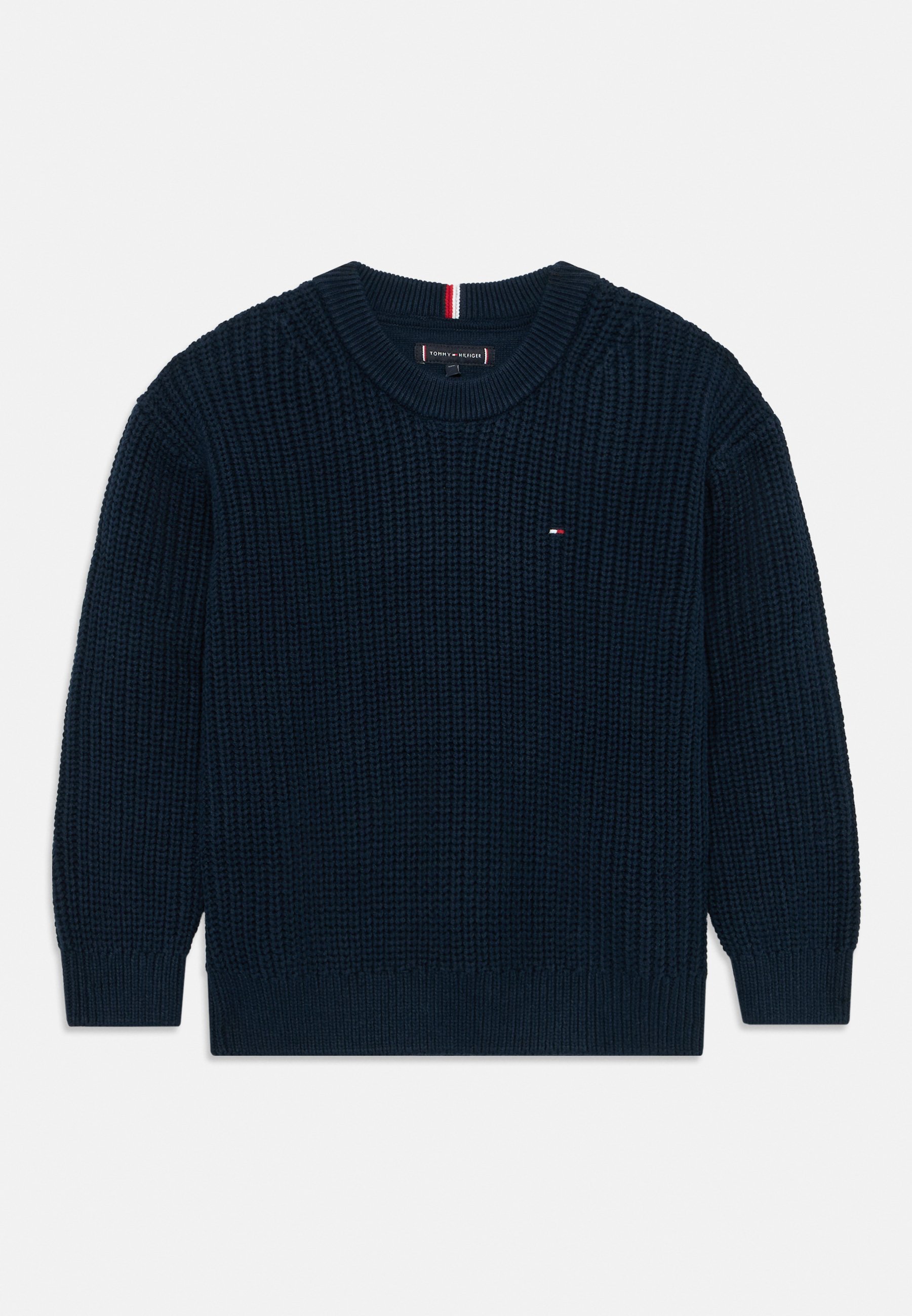 Tommy Hilfiger SWEATER Striktrøje dark night navy/mørkeblå