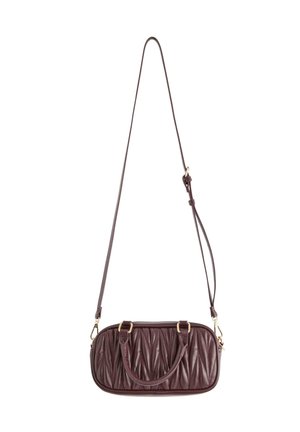Borsa a tracolla - dark dusty lilac