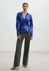 Mango Button-down blouse - dark blue