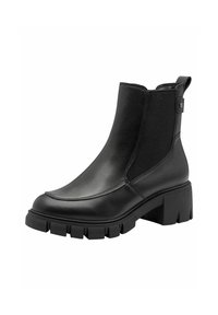 Tamaris CHELSEA - Puszābaki ar platformu - black leather