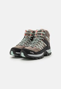 CMP RIGEL MID TREKKING - Pārgājienu apavi - deserto/jade
