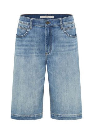 LANIUS, BERMUDA  - Jeans Shorts - stonewash blue denim - Jeans Shorts - stonewash blue denim
