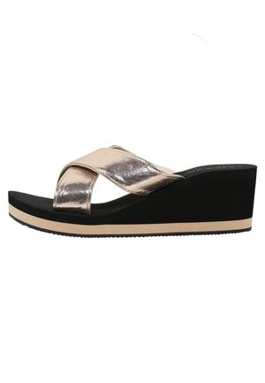 LASCANA Muiltjes - black/gold