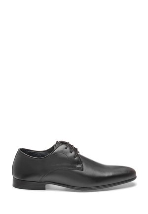 DERBY WIDE FIT - Eleganta snörskor - black