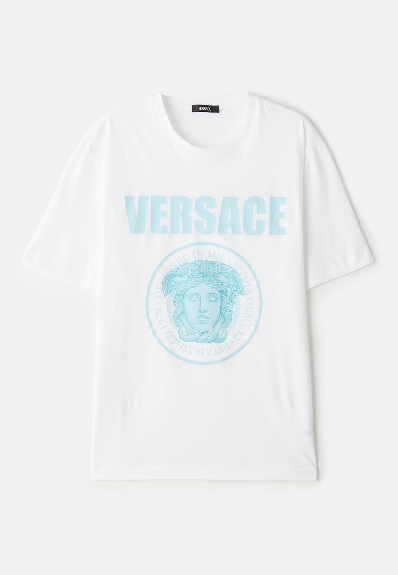 Versace T-shirt print crème