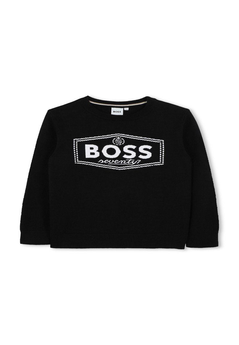 BOSS Kidswear Trui zwart BOSS Kidswear Trui zwart