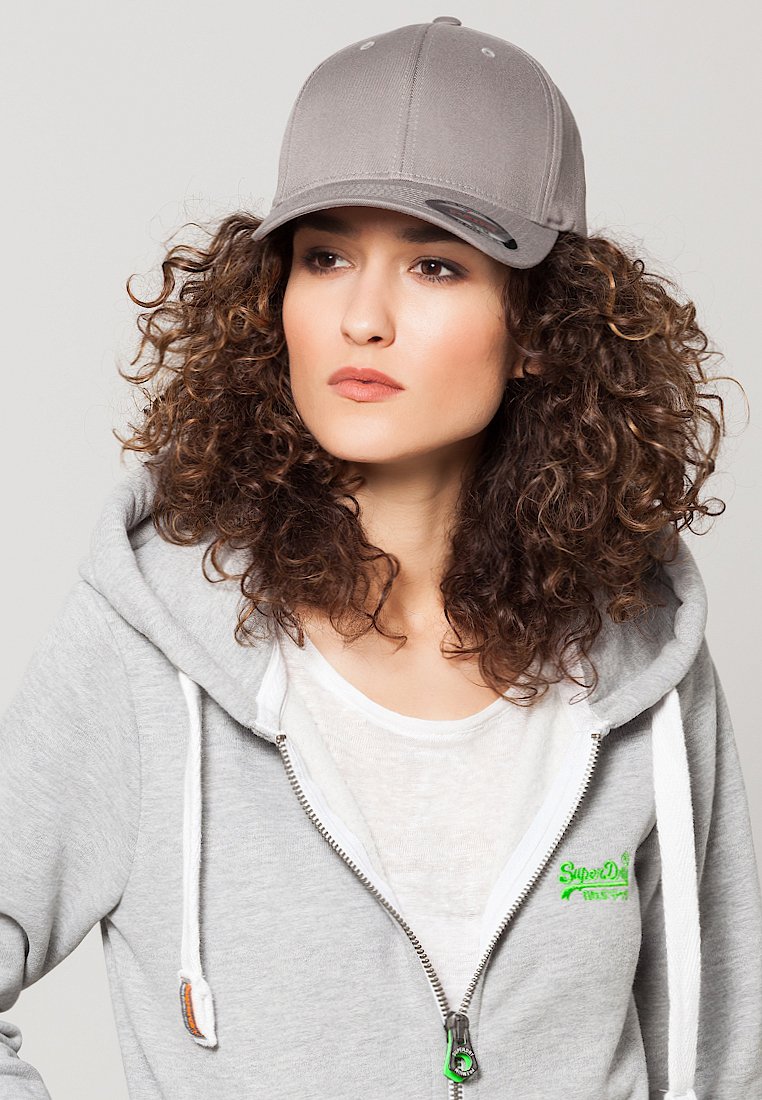 Cap - Flexfit - grey/grau COMBED